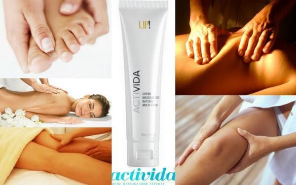 Creme Massageador Natural Multiervas Activida